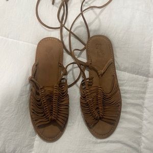Free people sandals 8.5